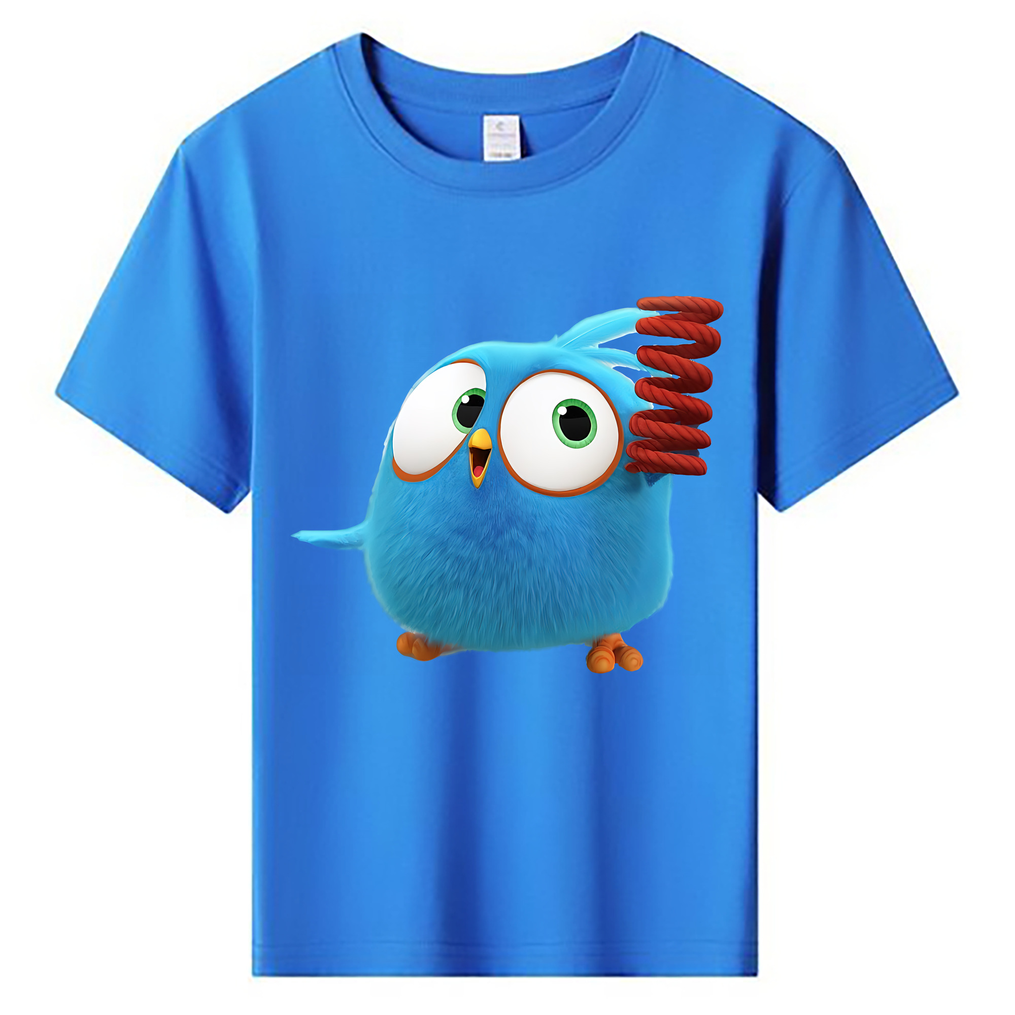 （画像用） Angry Birds アングリーバード 綿100％キッズTシャツ（フロントプリント）